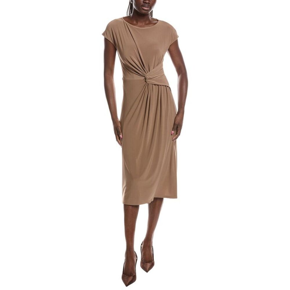 Joseph Ribkoff Womens  Midi Dress, White